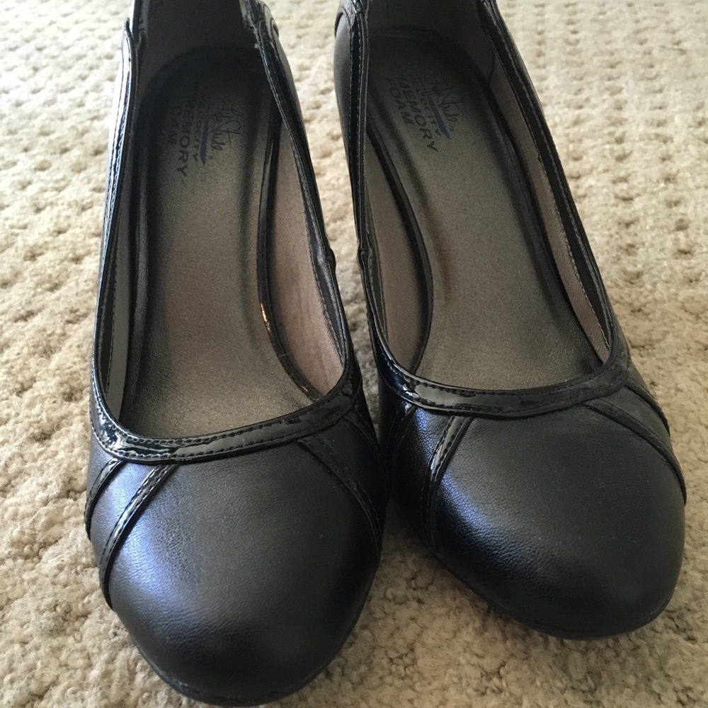 Black high heels